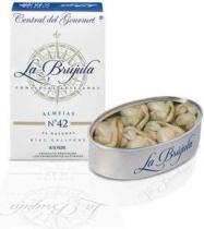 Actual product image La Brújula Clams in salt water (111 g)
