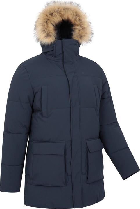 Image du produit Mountain Warehouse Parka matelassée résistante à l'eau pour hommes (XS)
