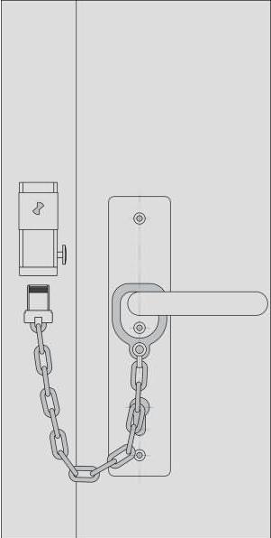 Actual product image Olympia Door chain TK 20
