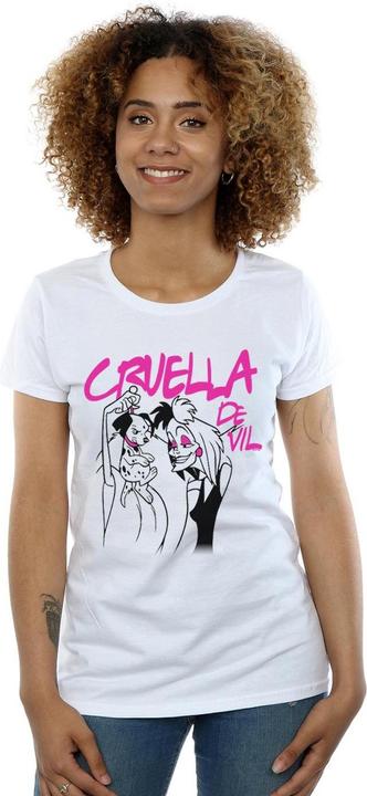 Immagine prodotto Disney Cruella De Vil Collared Maglietta Donna (XL)
