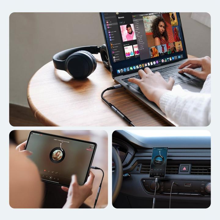 Actual product image Joyroom SY-C01 (Headset adapter)