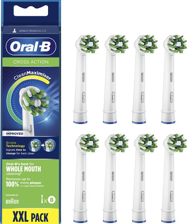 Immagine prodotto Oral-B CrossAction 80339341 Testina per spazzolino elettrico (e) (8 x)