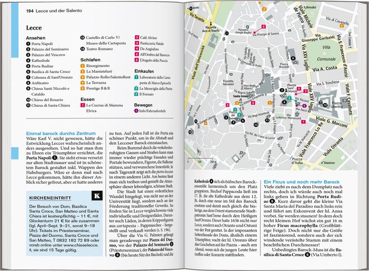 Produktbild Reise-Taschenbuch Reiseführer Apulien (Deutsch, Jacqueline Christoph, 2024)