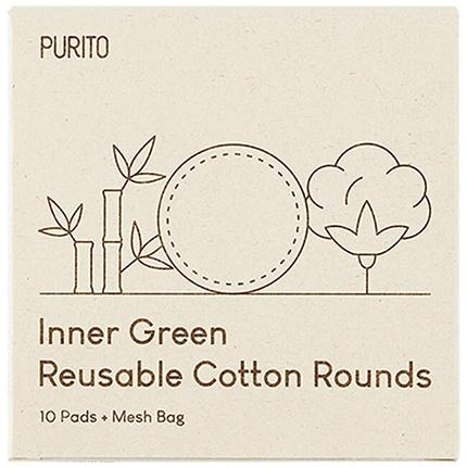 Purito Inner Green Reusable Cotton Rounds