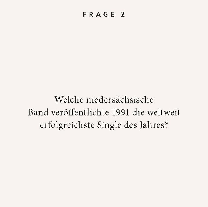 Produktbild Niedersachsen-Quiz (Deutsch)