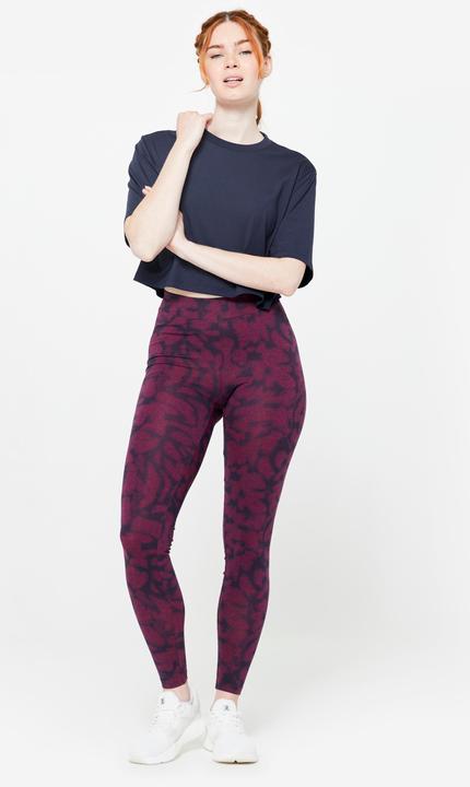 Produktbild Domyos T-Shirt Damen Crop Top - dunkelblau (S)