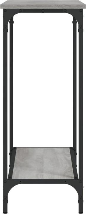 Actual product image VidaXL Console table grey Sonoma 101x30.5x75 cm