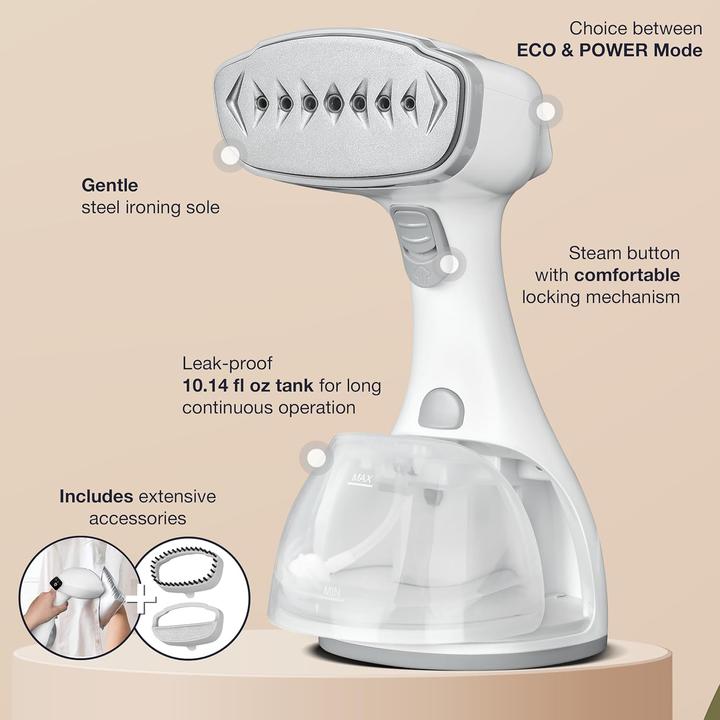 Immagine prodotto Lebenlang Steamer (1500 W, 25 g/min)