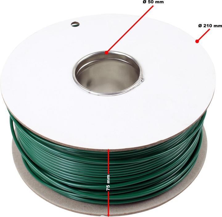 Actual product image Wiltec 250m boundary wire robotic lawn mower TCCA wire robot garden (Lawn mower, Robot mower garage)