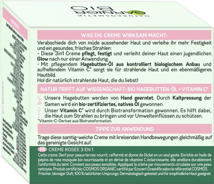 Immagine prodotto Garnier Rosy Glow 3in1 (50 ml, Crema da giorno)