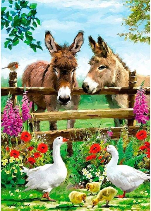Actual product image Educa Puzzle donkey 500 pieces (500 pieces)
