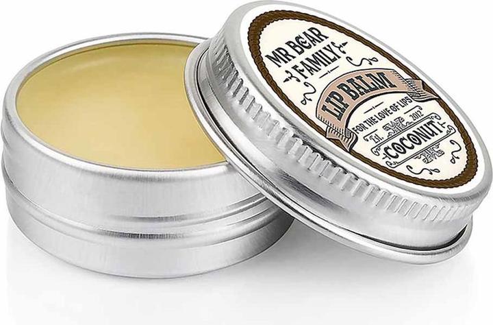 Actual product image Mr. Bear Family Lip Balm Coconut (Balm, 15 ml)