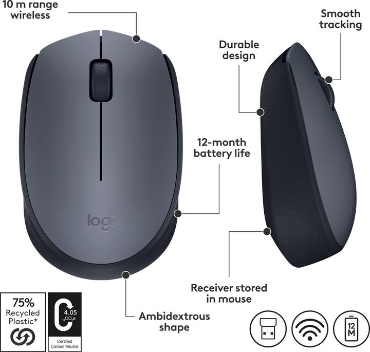 Produktbild Logitech M170 (Kabellos)