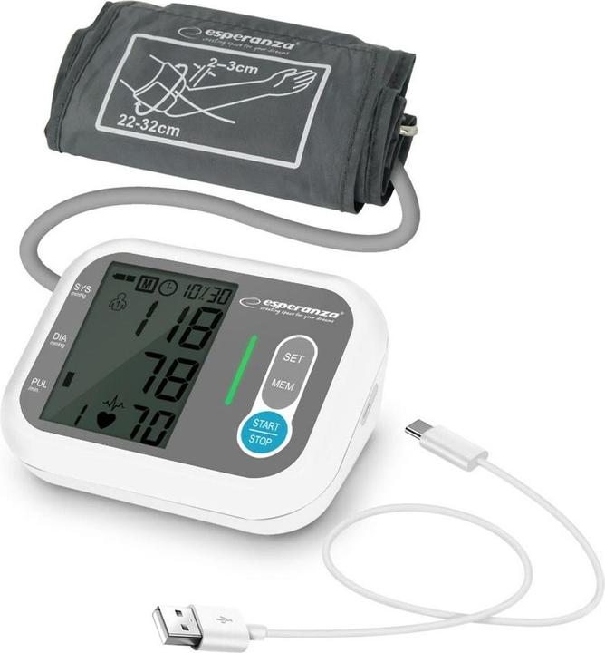 Actual product image Esperanza ECB005 Upper arm blood pressure monitor (Blood pressure monitor upper arm)