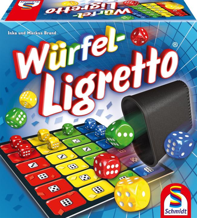 Produktbild Schmidt Spiele Würfel-Ligretto (Deutsch, Französisch, Italienisch)