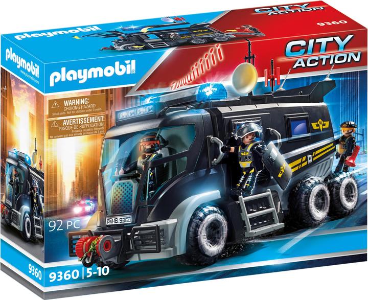 Productafbeelding Playmobil Stadsactie SEK Vrachtwagen (9360, Playmobil Stad Actie)