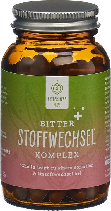 Produktbild Bitterliebe Bitter Stoffwechsel Komplex (90 Stück, Kapseln, 203 g)