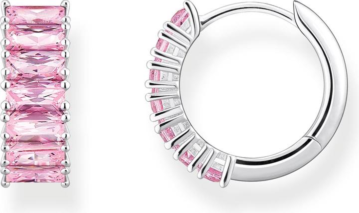 Thomas Sabo Pietre rosa creole in pavé d'argento (Argento 925)