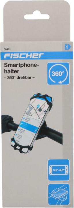Actual product image Fischer Smartphone holder silicone 360