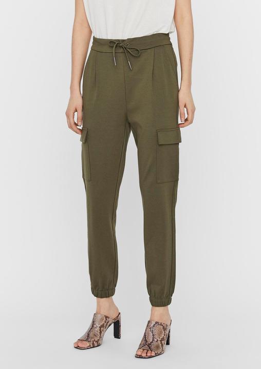 Actual product image Vero Moda VMEVA MR CARGO ELASTIC DETAIL PANTS LCS Cargo Trousers (34)