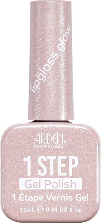 Ardell 1 Step Gel Polish Lipgloss Glow 10 ml (Lipgloss Glow, Gel-Effekt Nagellack)