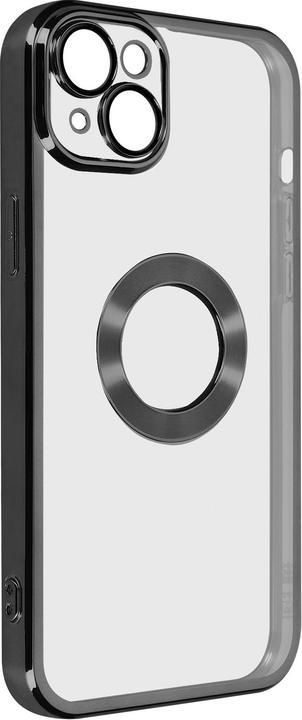 Actual product image Avizar Chrome Style Series Transparent Silicone Sleeve (Apple iPhone 14 Plus)