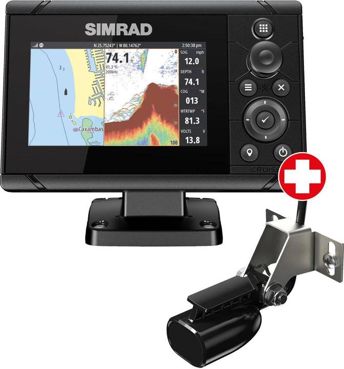 Image du produit Simrad Traceur de cartes "Cruise" incluant une sonde 83/200