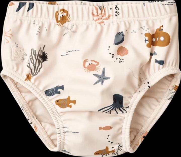 Liewood Anthony Baby Schwimmpants Sea Creatures Sandy (80)