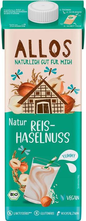 Immagine prodotto Allos Bevanda alla nocciola di riso (1 x 100 cl)