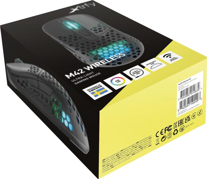 Actual product image CHERRY xtrfy M42 (Cable, Wireless)