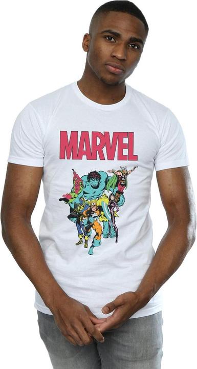 Image du produit - T-shirt AVENGERS POP GROUP - Homme (M)