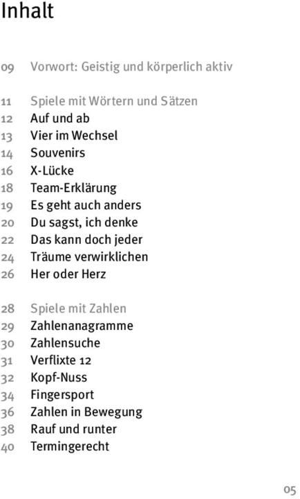 Produktbild Die 50 besten Spiele zum Gedächtnistraining mit Senioren (Deutsch)
