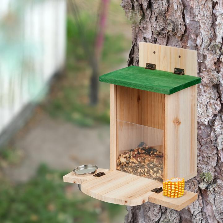 Actual product image Relaxdays Squirrel feeder