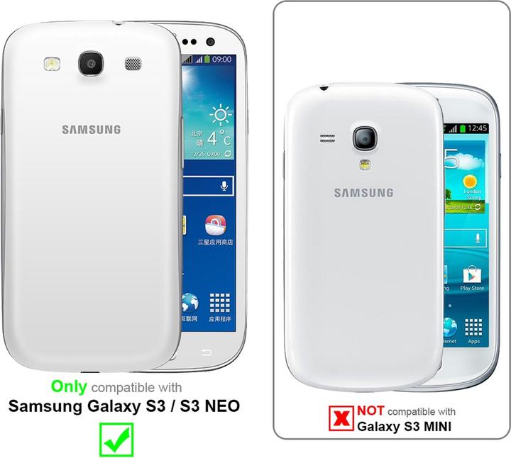 Immagine prodotto Cadorabo Custodia compatibile con Samsung Galaxy S3 / S3 NEO con struttura a libro (Samsung Galaxy S3, Samsung Galaxy S3 Neo)