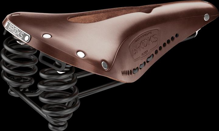 Produktbild Brooks Running BROOKS Fahrradsattel Flyer Carved, Aged Brown