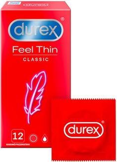 Produktbild Durex Feel Thin Classic Latex Condoms 12Pcs (12 Stk.)