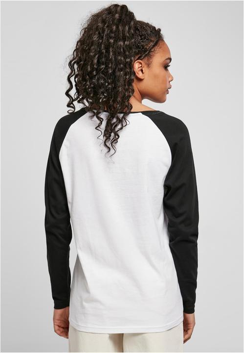 Immagine prodotto Urban Classics Donna Raglan a maniche lunghe a contrasto (S)