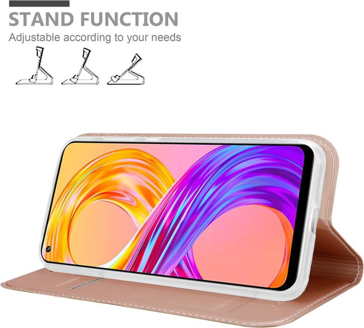 Image du produit Cadorabo Classy Book Housse pour Realme 8 4G / 8 PRO (Realme 8 Pro, realme 8)