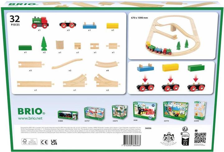 Actual product image Brio 65th Anniversary Train Set
