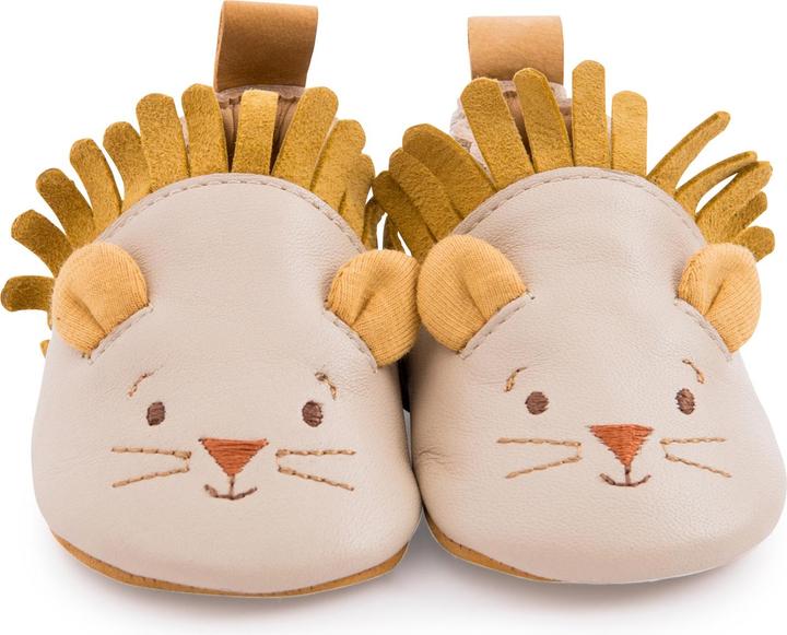 Immagine prodotto Moulin Roty Stivaletti in pelle beige leone 0/6 mesi, Sous mon Baobab (16, 17)
