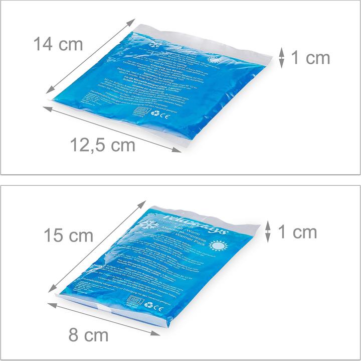 Image du produit Relaxdays 4x pad de refroidissement (4 x, 870 g)