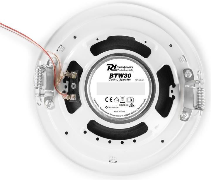 Actual product image Power Dynamics Ceiling loudspeaker BTW30 Set (Active, 1x 30 W)