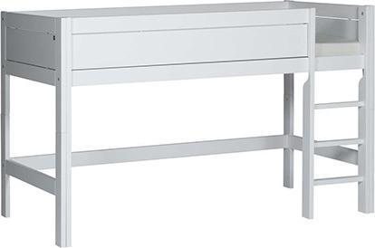 Immagine prodotto Lifetime Kidsrooms Letto a mezza altezza per camerette Laura, con rete a doghe DeLuxe (90 x 200 cm)