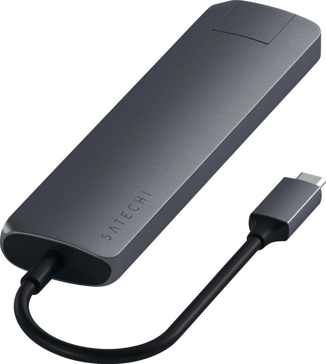 Actual product image Satechi USB-C Slim Multi-port (USB-C, 7 Ports)