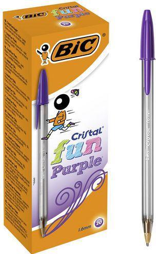 Immagine prodotto Bic Biros Cristal 20 pezzi viola (Viola, 20 x)