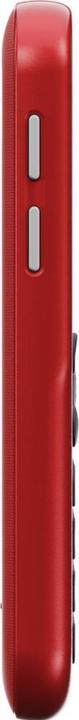 Actual product image Doro Leva L10, Bar, Single SIM, 6.1 cm (2.4"), 2 MP, 1150 mAh, Red (2.40", 2 Mpx, 4G)