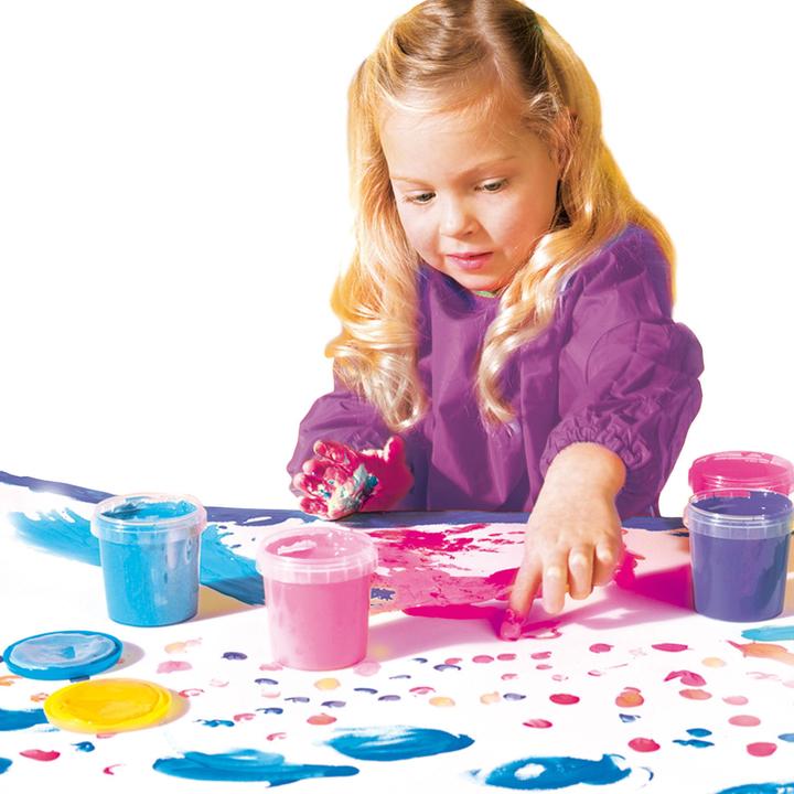 Image du produit Ses Peintures au doigt 4 pièces (Multicolore, 150 ml)