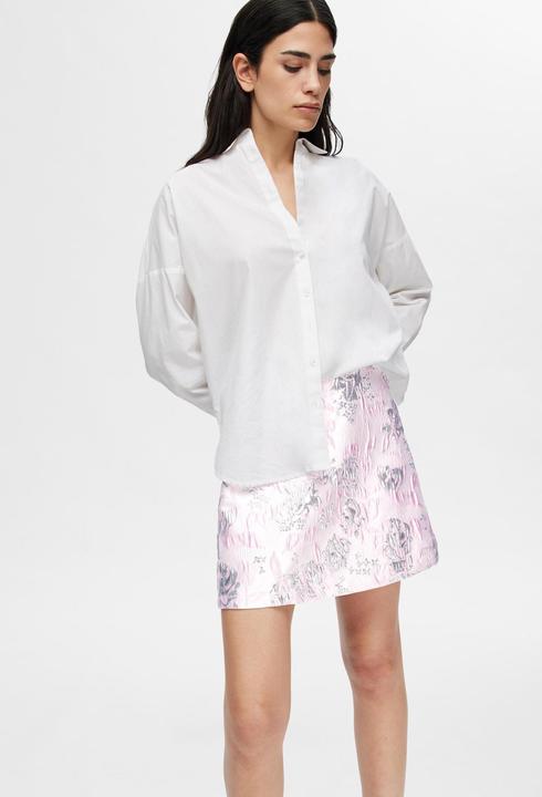 Image du produit Selected Femme Minijupe jacquard fleurie (34)