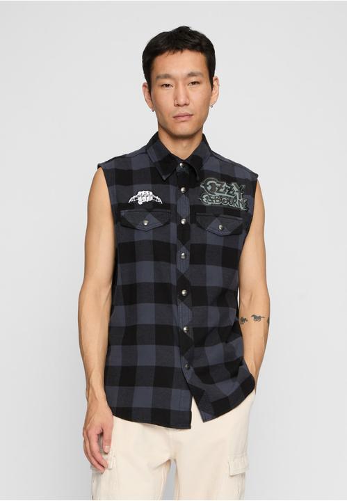 Actual product image Brandit Ozzy Checkshirt Sleeveless - 192197 (L)