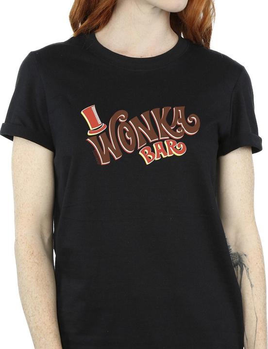 Produktbild Willy Wonka & the Chocolate Factory Bar Logo TShirt (M)